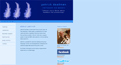 Desktop Screenshot of patrickdeadman.co.uk